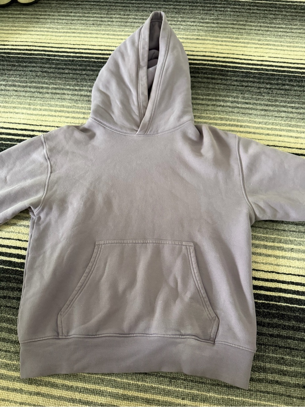 TNA Women’s Hooded Pullover Sweater in Mauve Gray